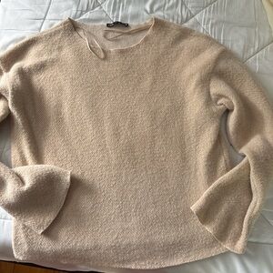 Zara Women's Cream Sweater